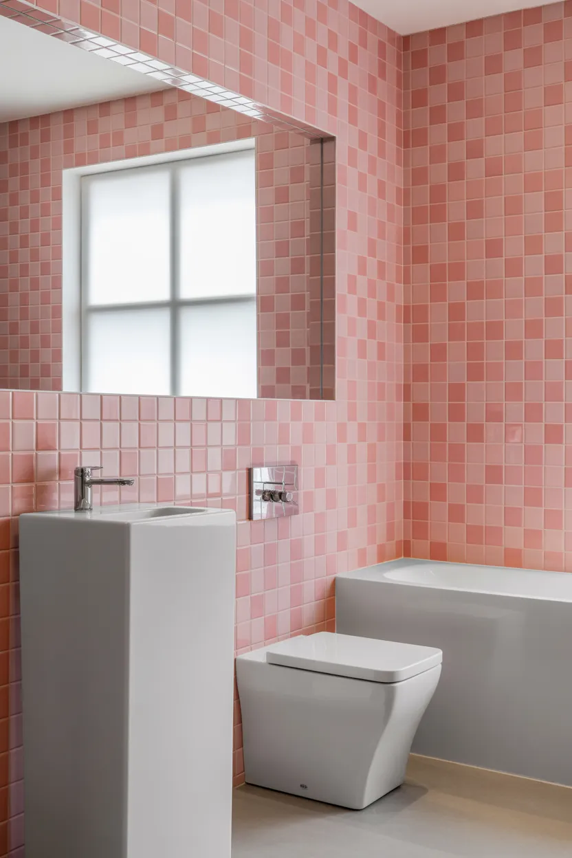 Pink Bathroom Ideas