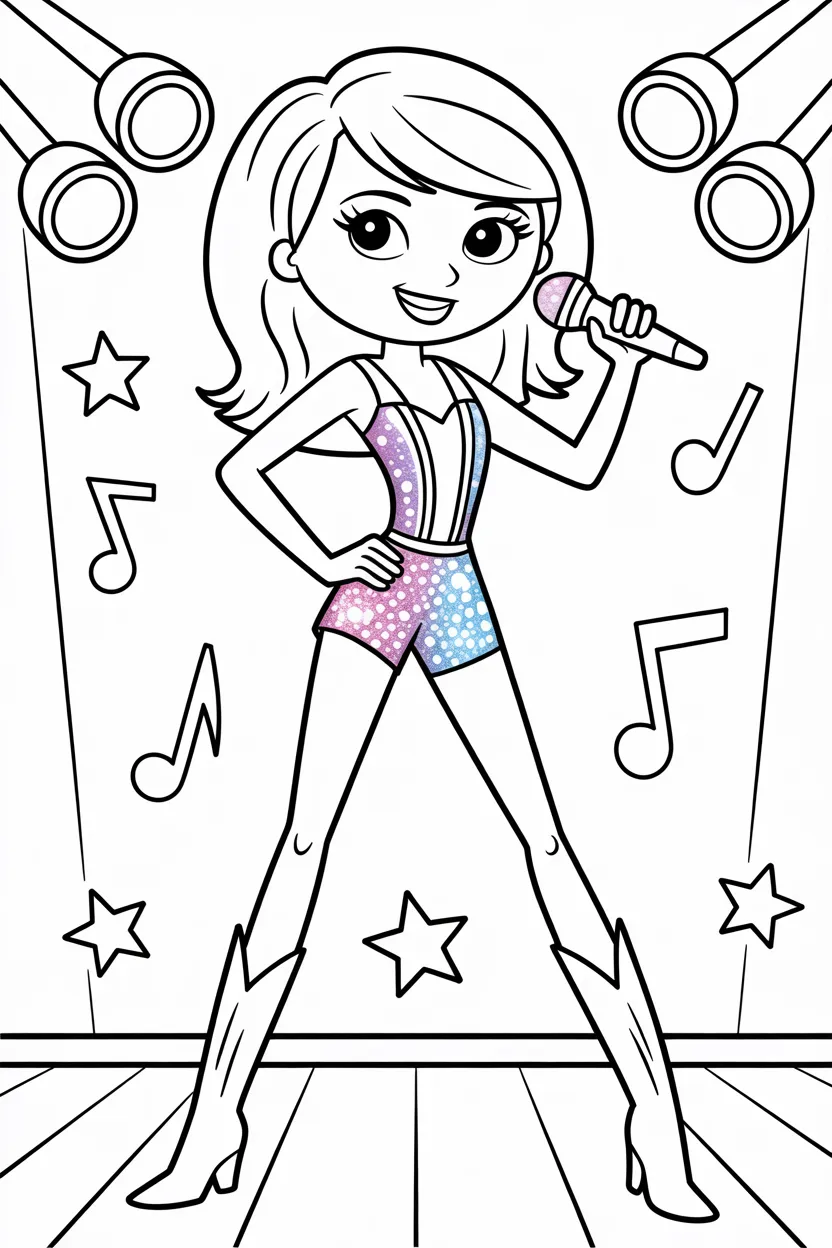 4 Hannah Montana coloring pages free printable