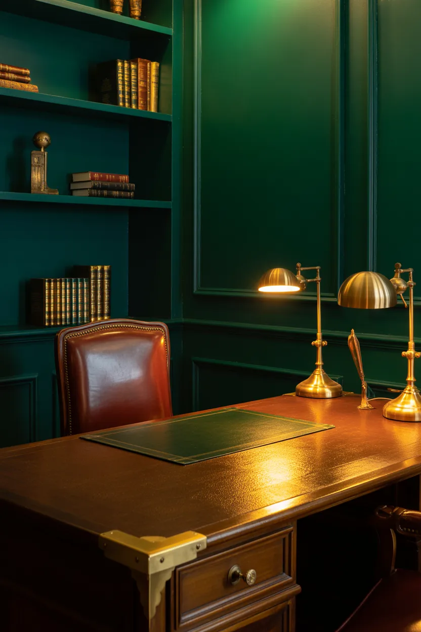 Moody Home Office Ideas