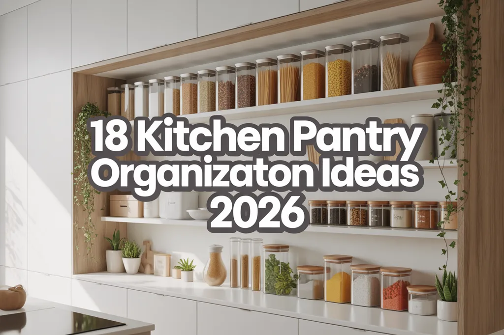 Kitchen Pantry Organization Ideas 2026: Smart Storage