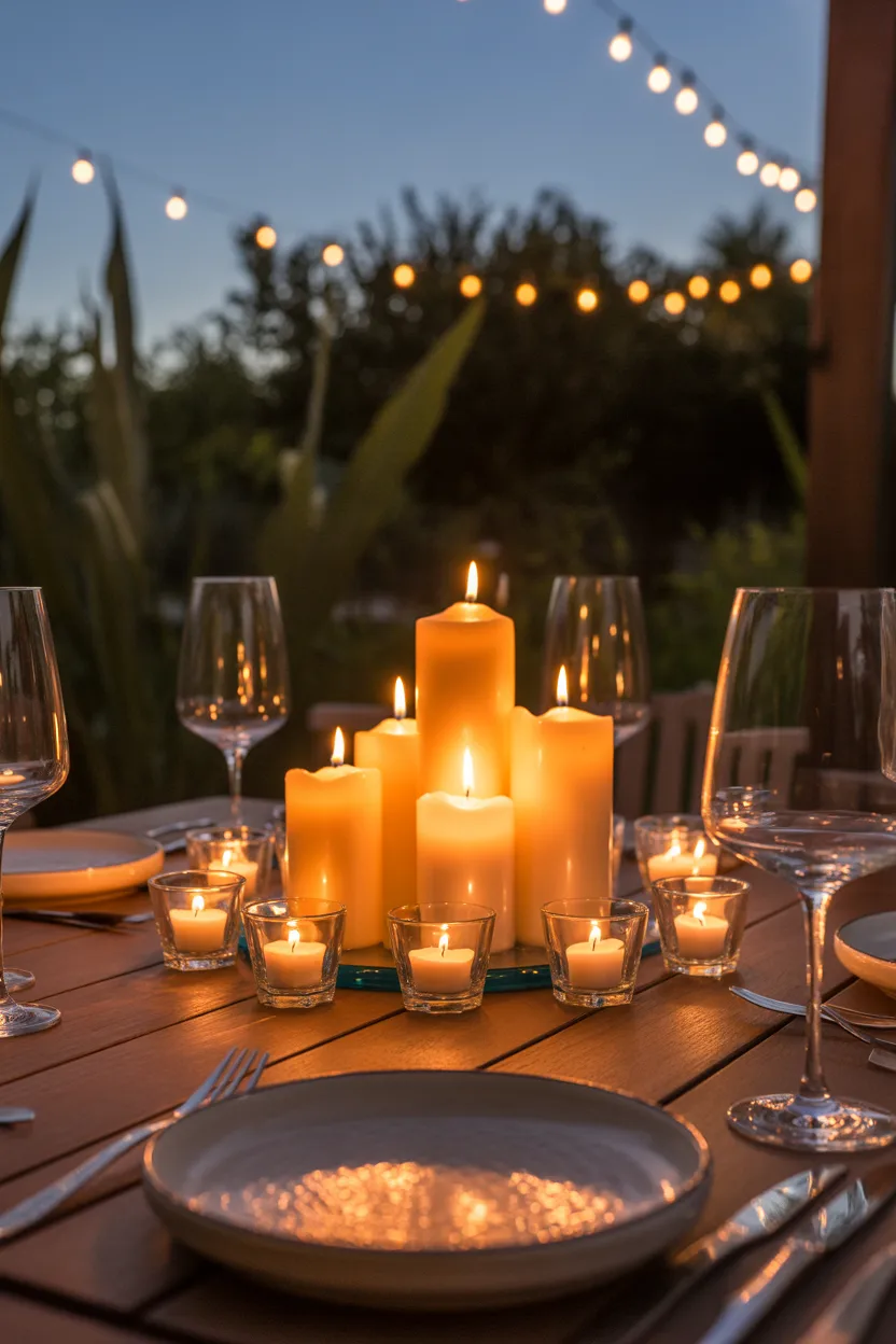 Outdoor Table Decor Ideas