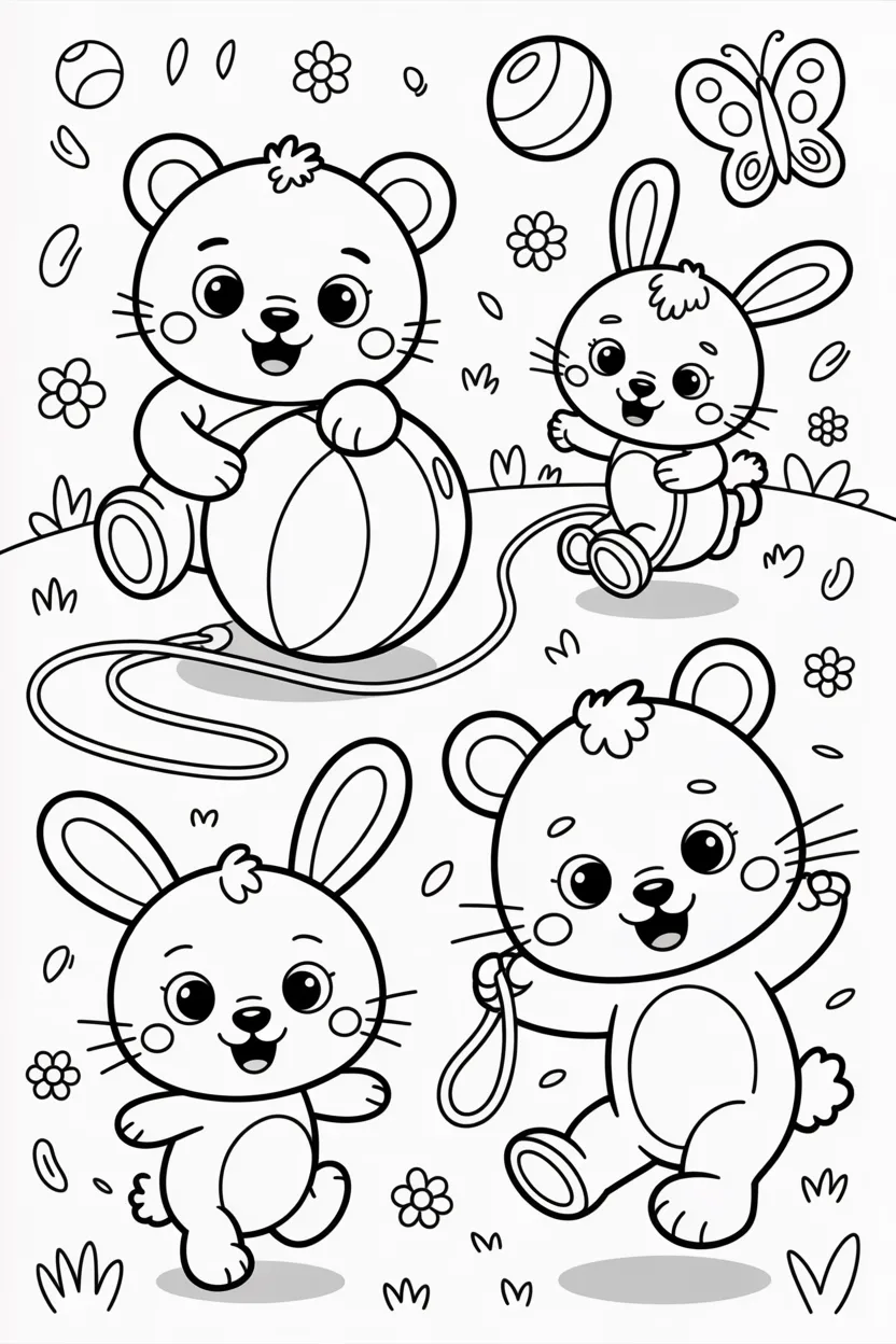 Animals coloring pages free printable