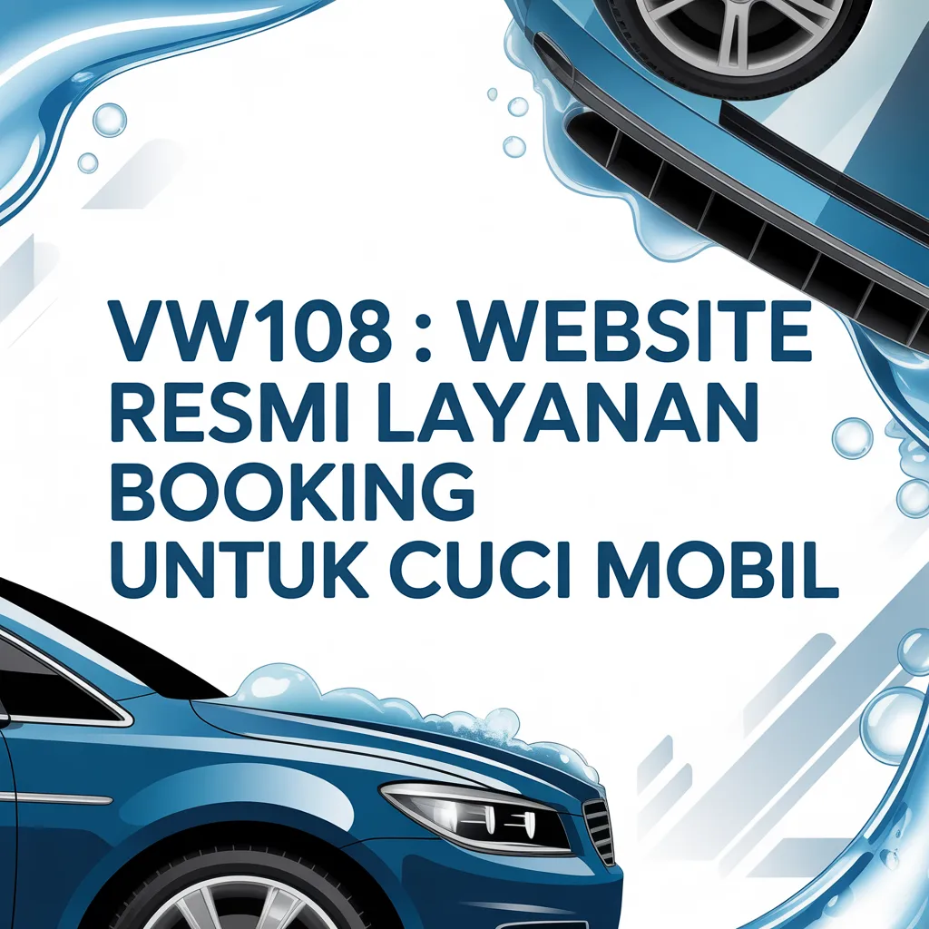 VW108 : Website Resmi Layanan Booking Untuk Cuci Mobil | Login DIsini