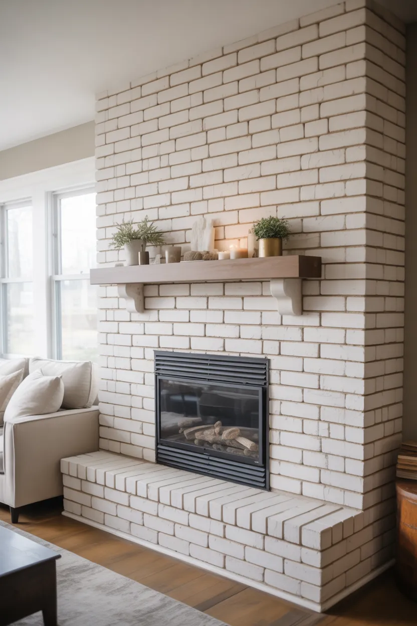 Modern Farmhouse Fireplace Ideas