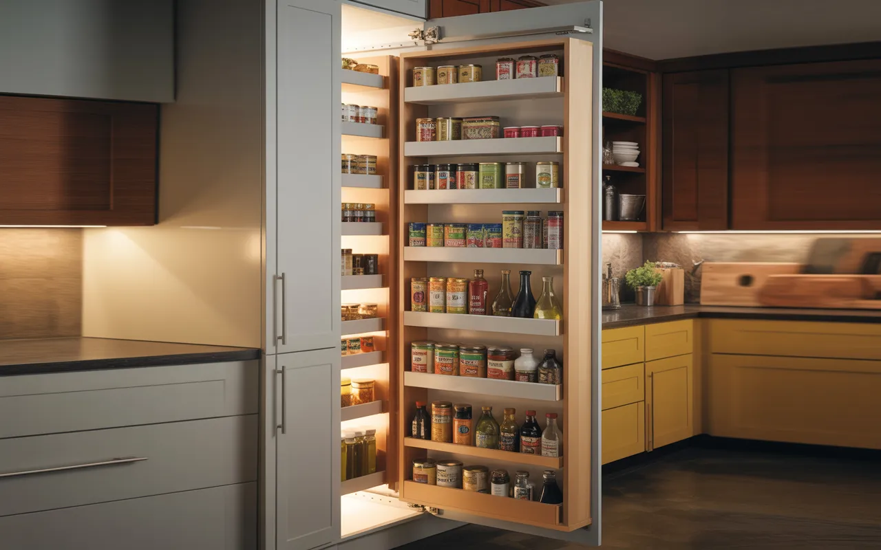 Pull-Out Pantry Tower
