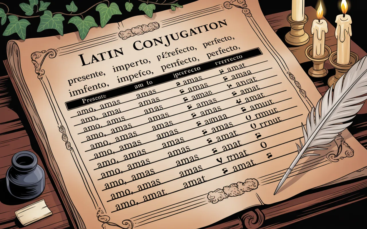 Conjugaisons latin