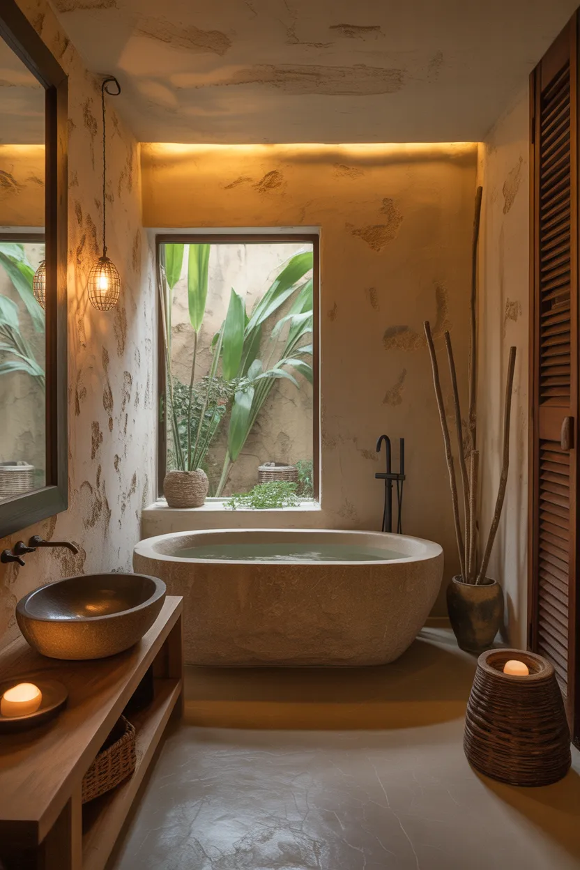 Wabi Sabi Bathroom Ideas