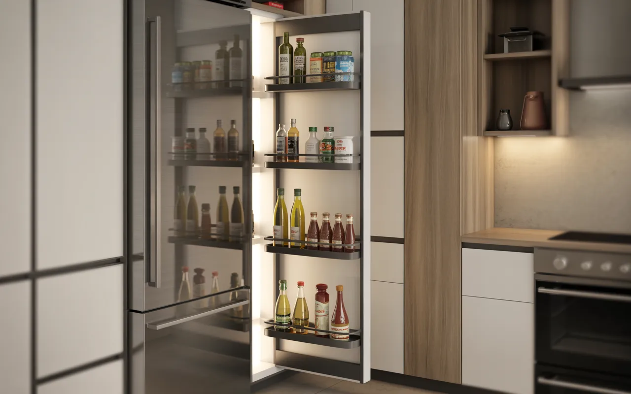 Slim Bottle Pantry