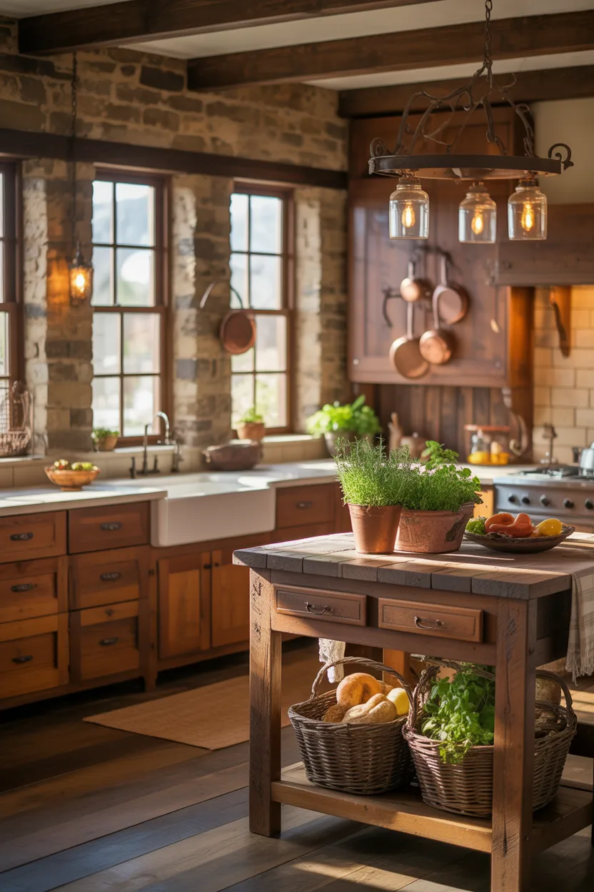 Moody Farmhouse Kitchen Ideas