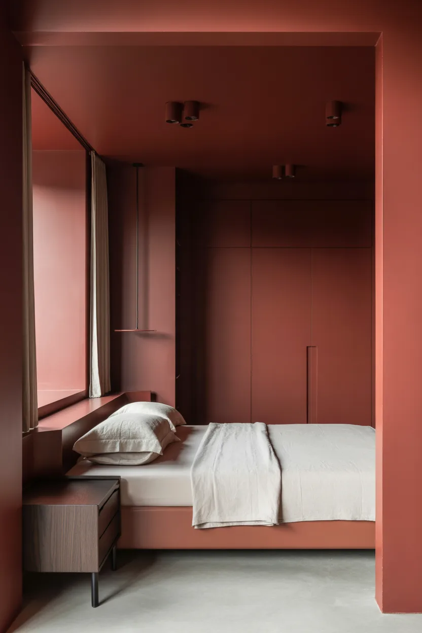 Cherry Red Bedroom Ideas
