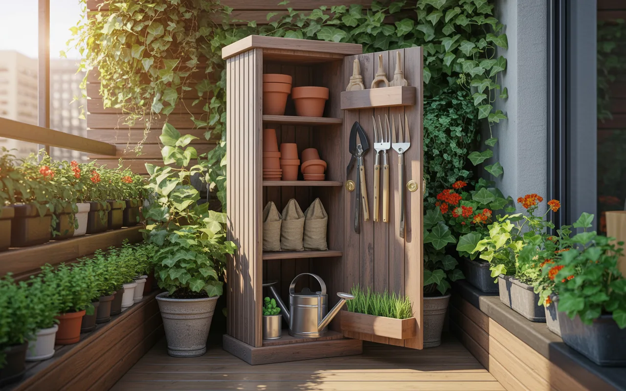 Garden Tool Cabinet