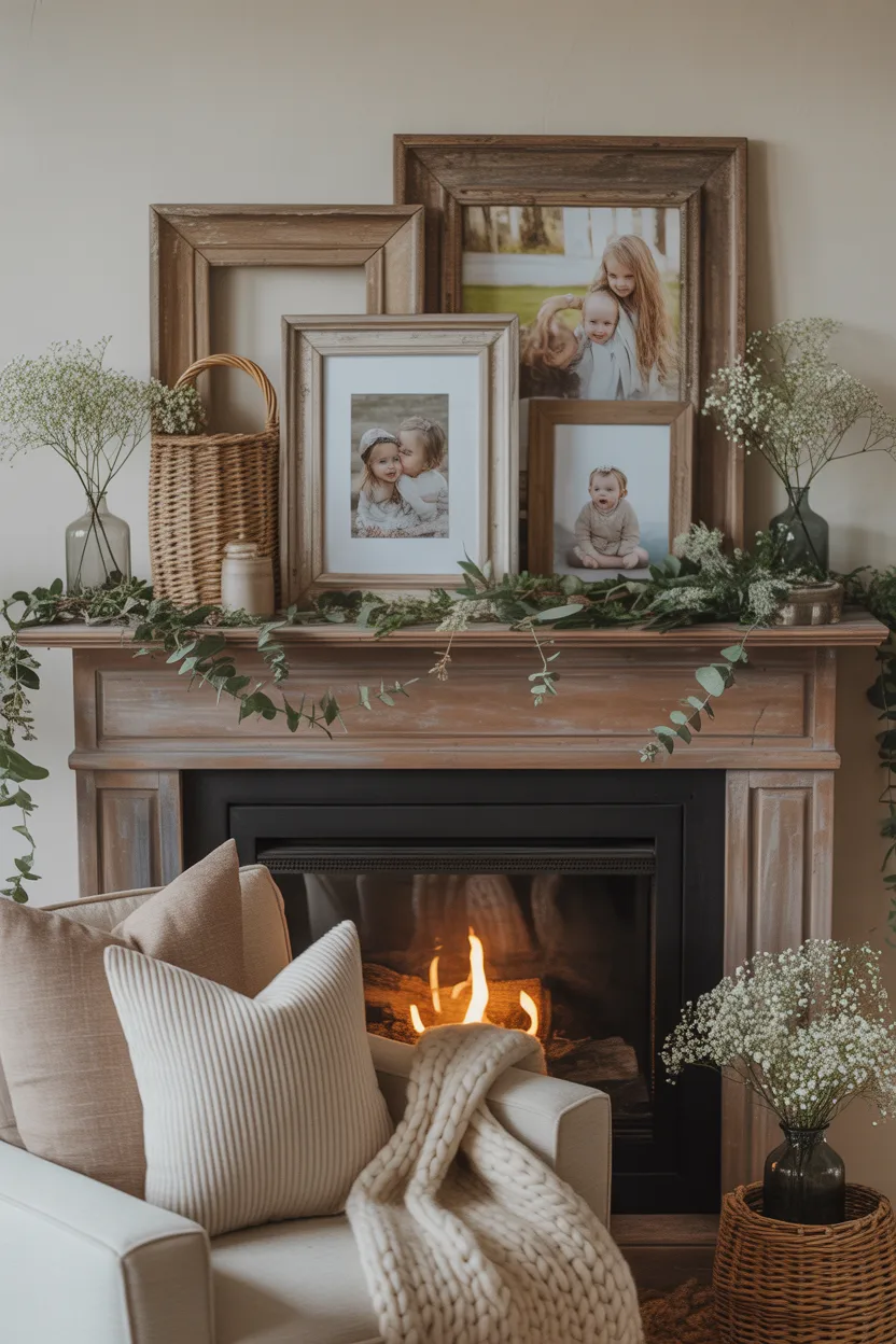 Spring Mantle Decor Ideas