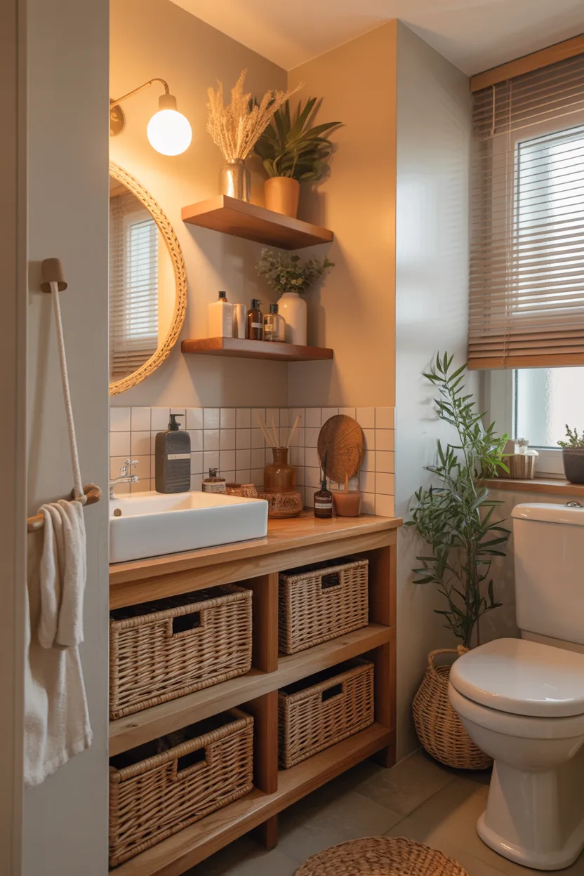 Boho Style Bathroom Ideas