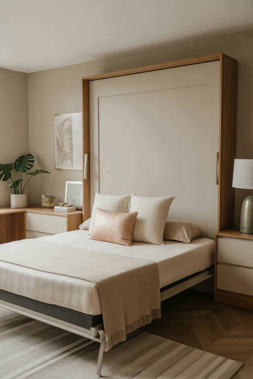 Murphy Bed Office Combo Ideas