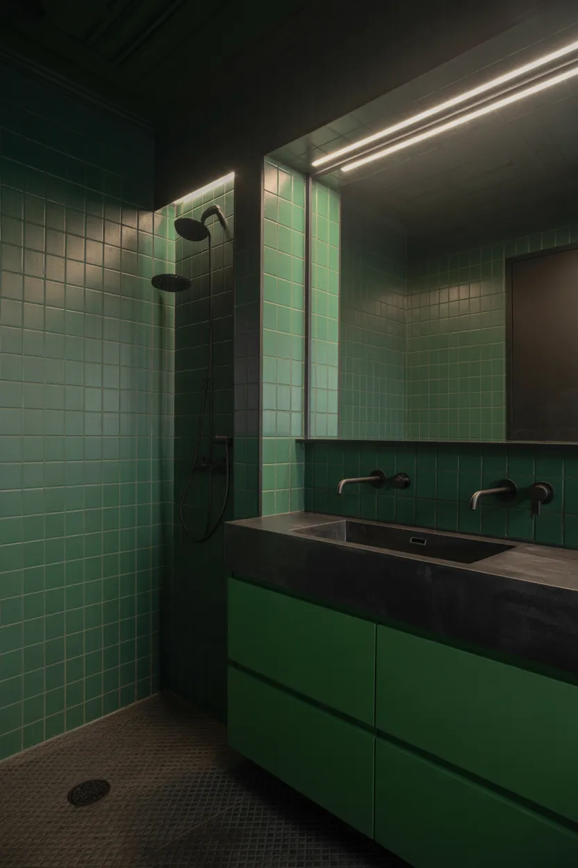Green Bathroom Ideas