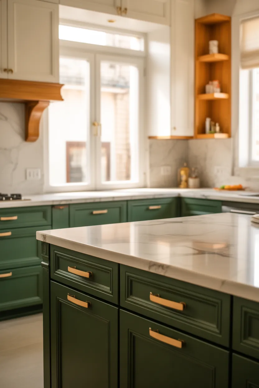 Dark Green Kitchen Ideas
