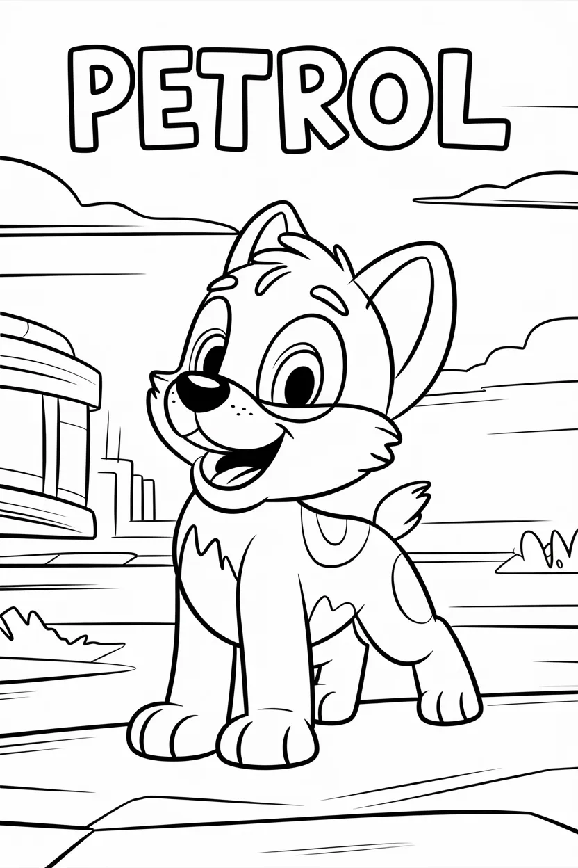 4 Paw petrol coloring pages free printable 