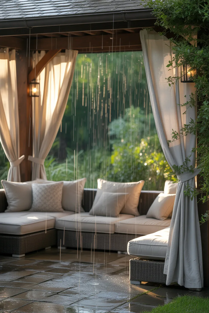 How to Protect an Outdoor Sofa from Rain
