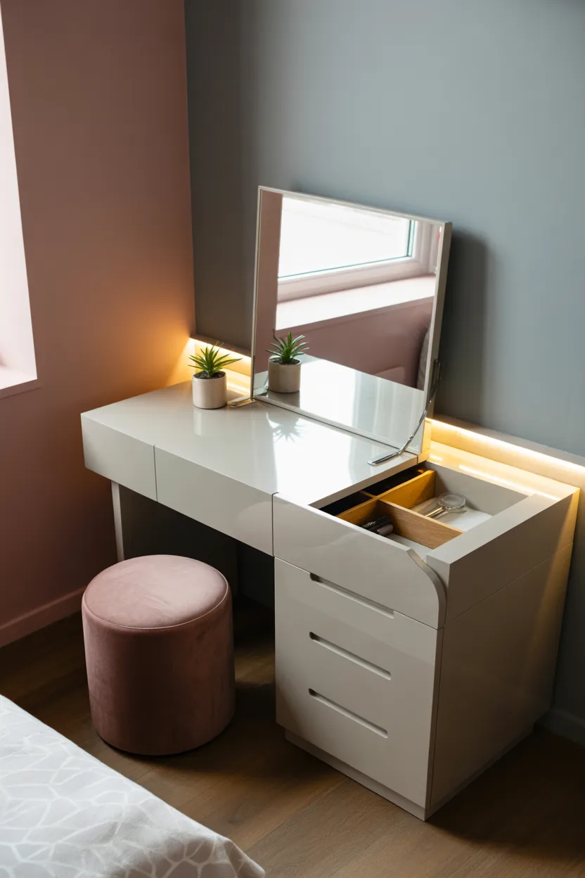 Small Bedroom Makeup Vanity Ideas