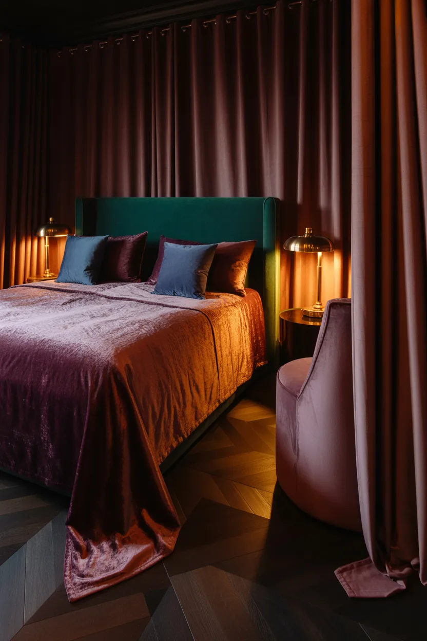 Jewel Tone Bedroom Ideas