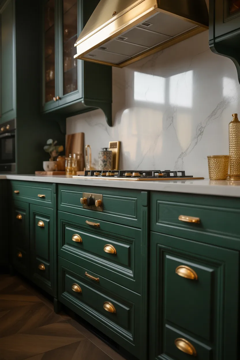 Dark Green Kitchen Ideas