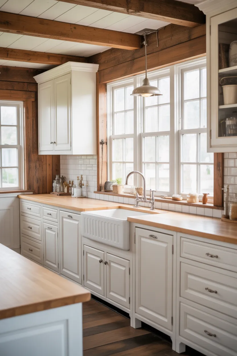 White Kitchen Cabinets