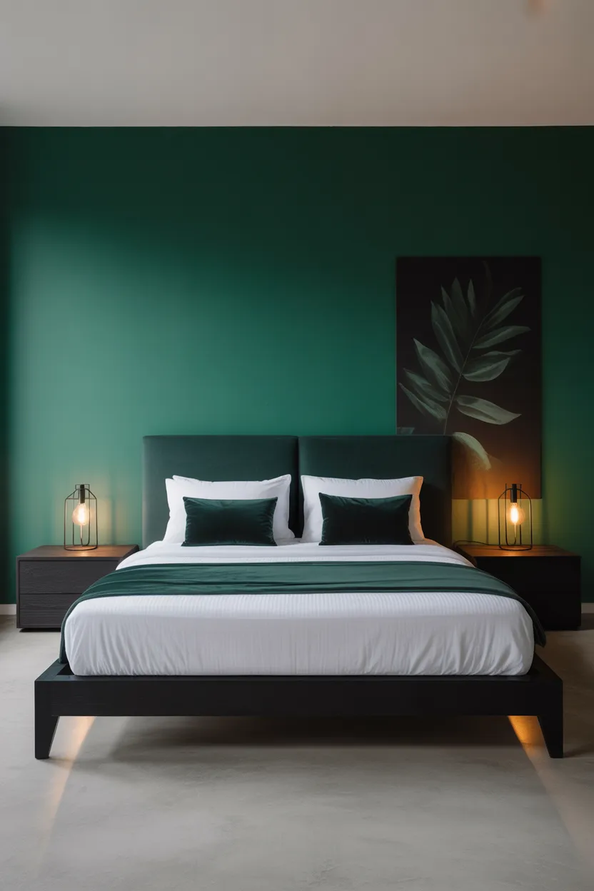 Dark Green Bedroom Ideas
