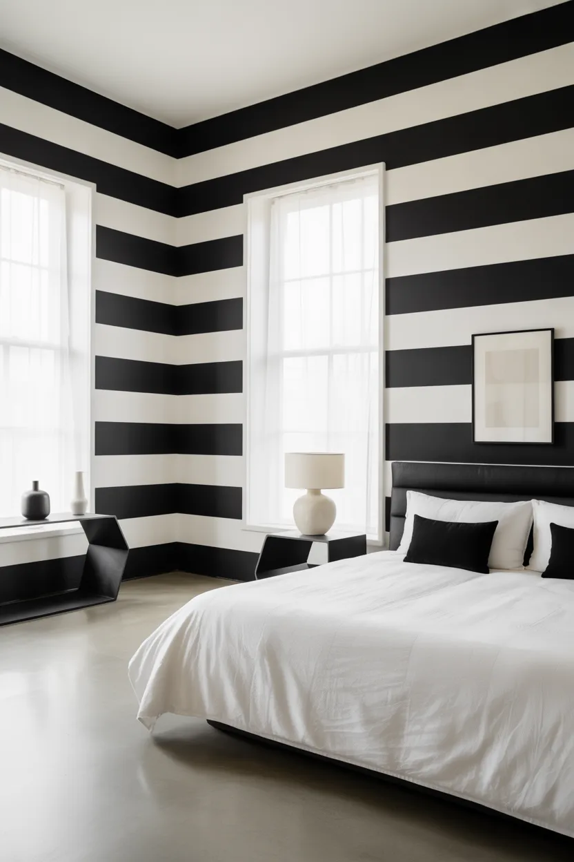 Black and White Bedroom Ideas