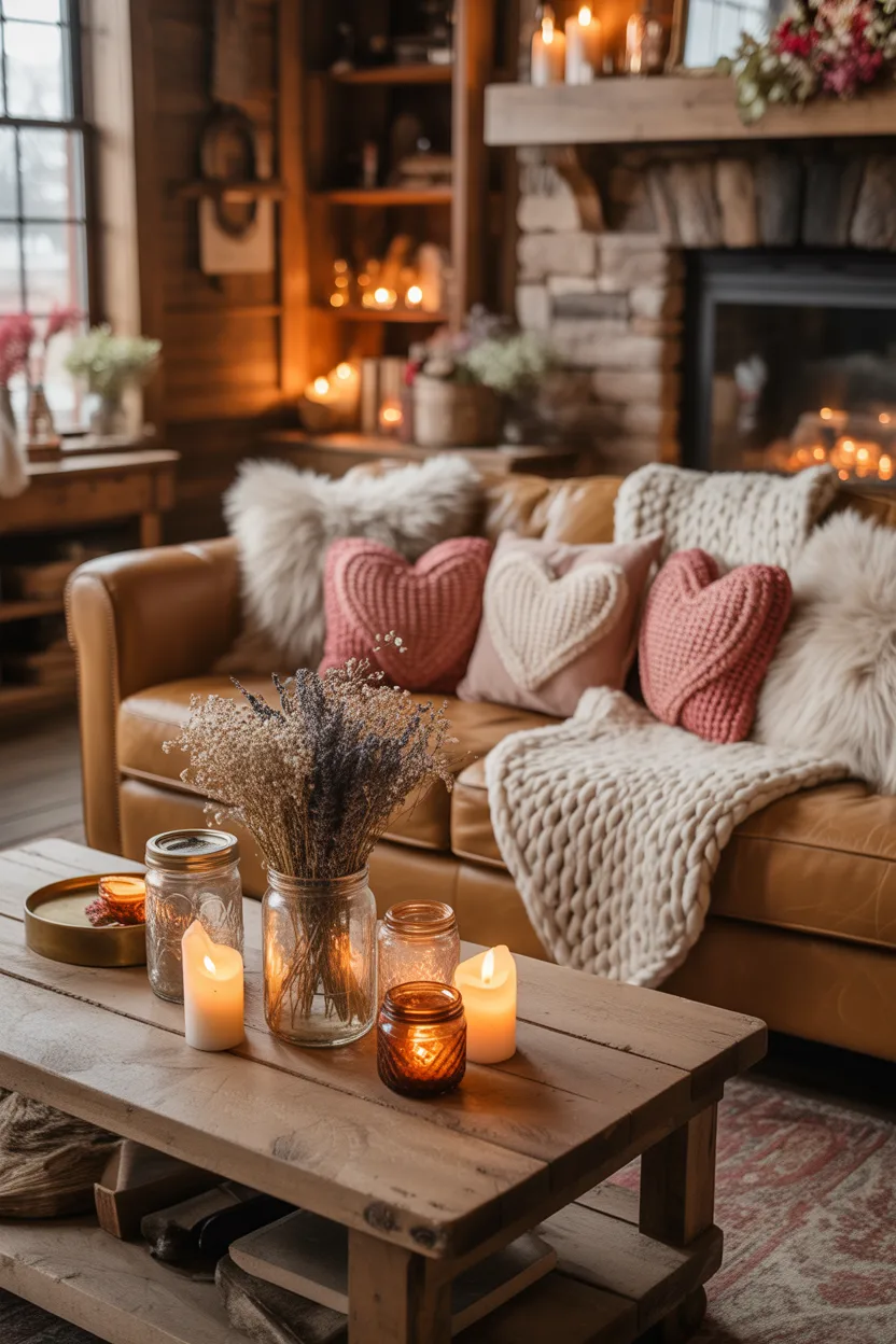 Farmhouse Valentine Decor Ideas