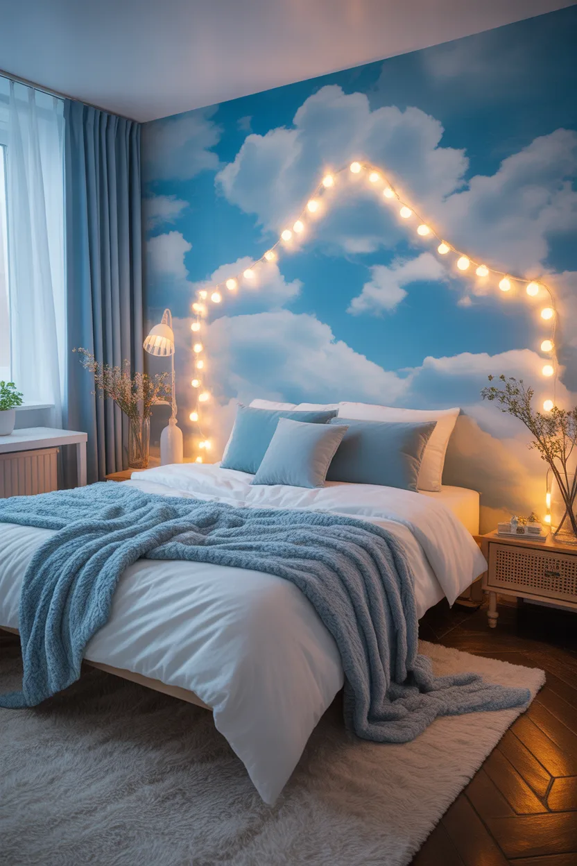 Cool Blue Teen Girl Bedroom Ideas