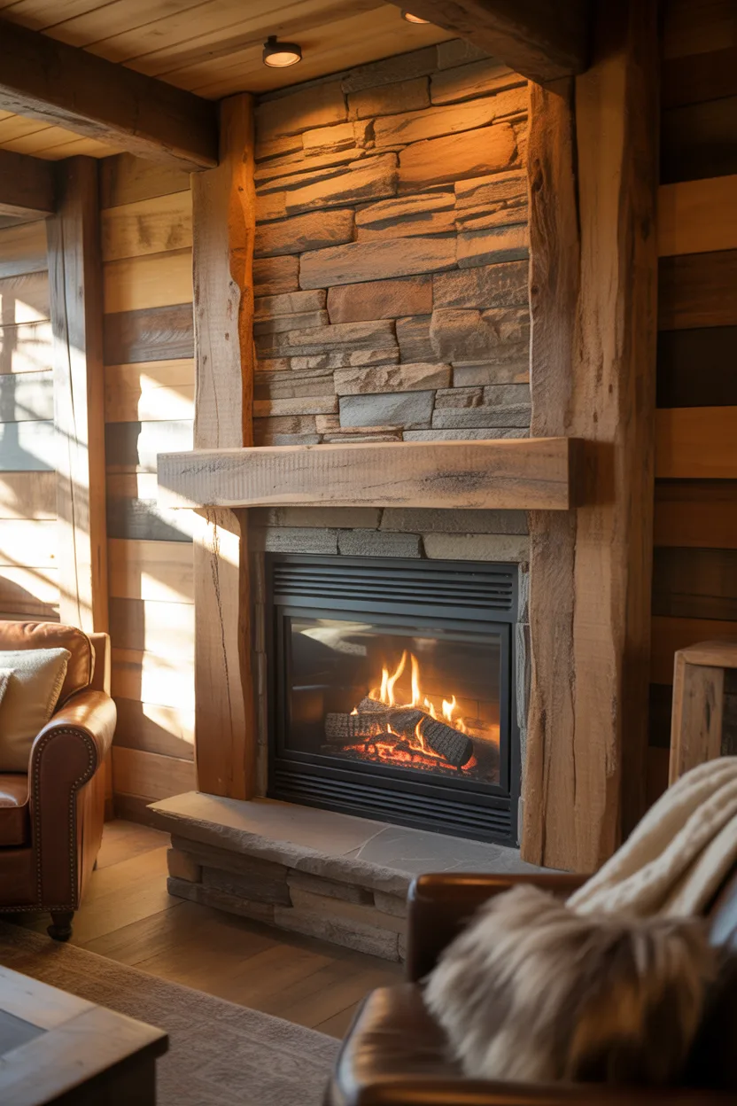 Corner Fireplace Ideas