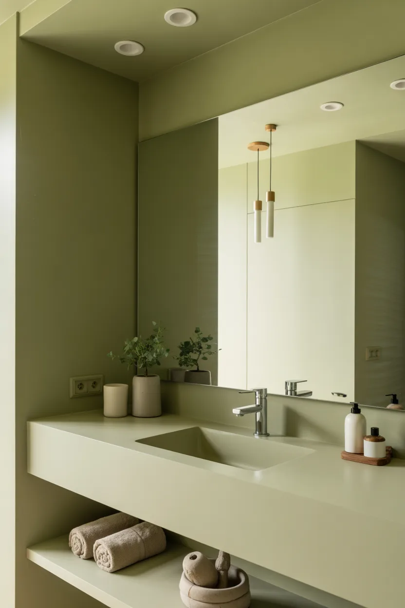 Green Bathroom Ideas