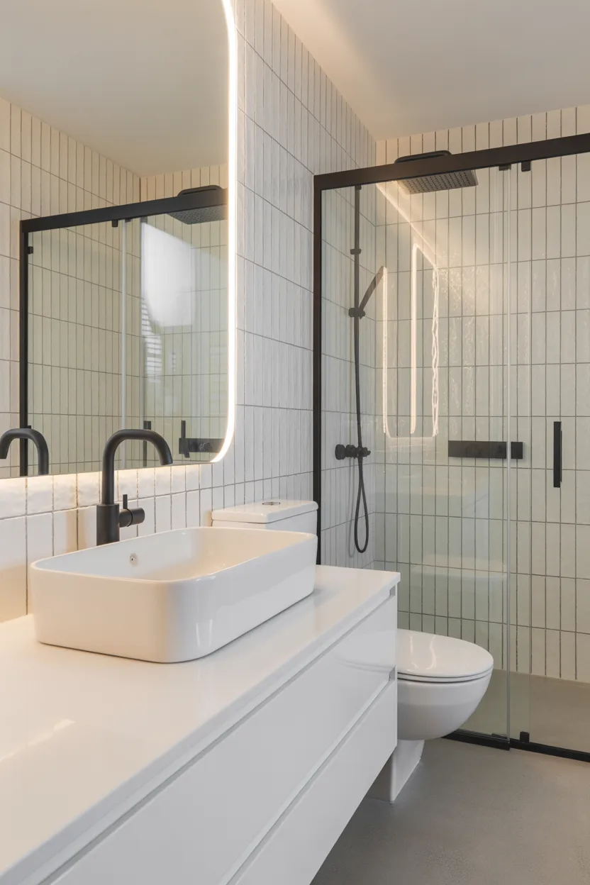 Black and White Bathroom Ideas