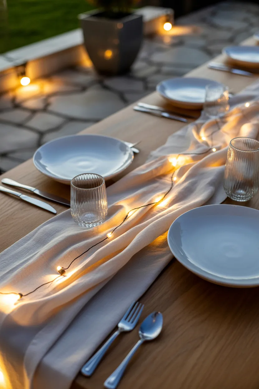 Outdoor Table Decor Ideas