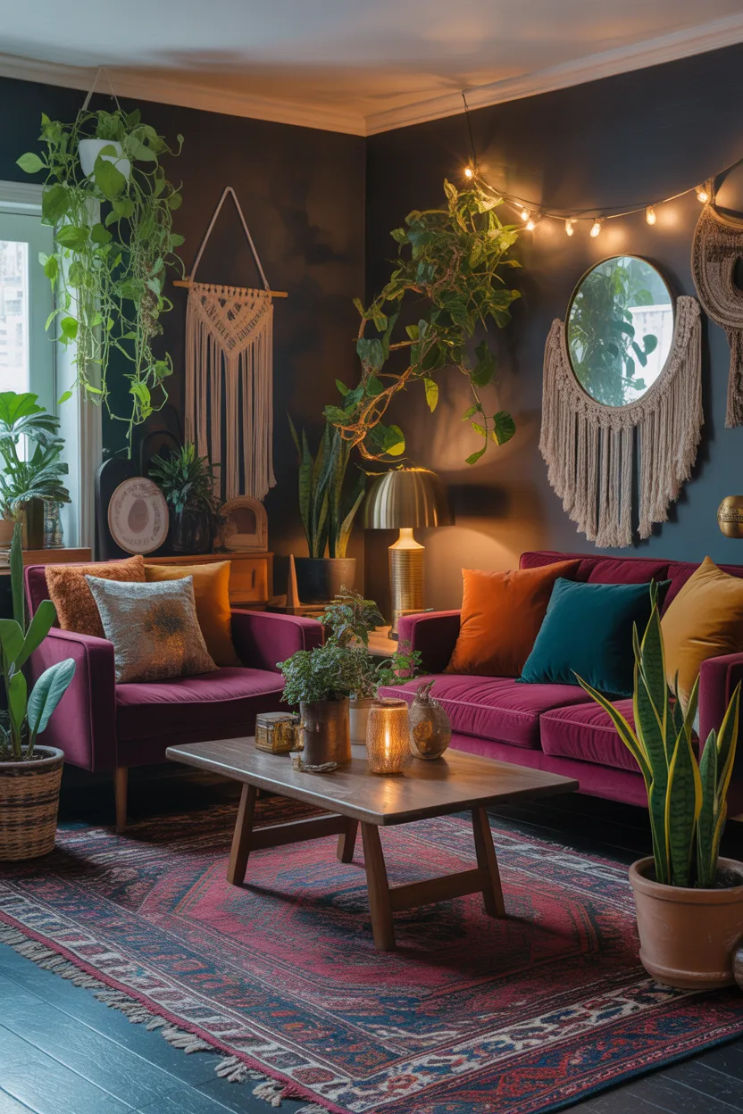 Moody Living Room Decor Ideas