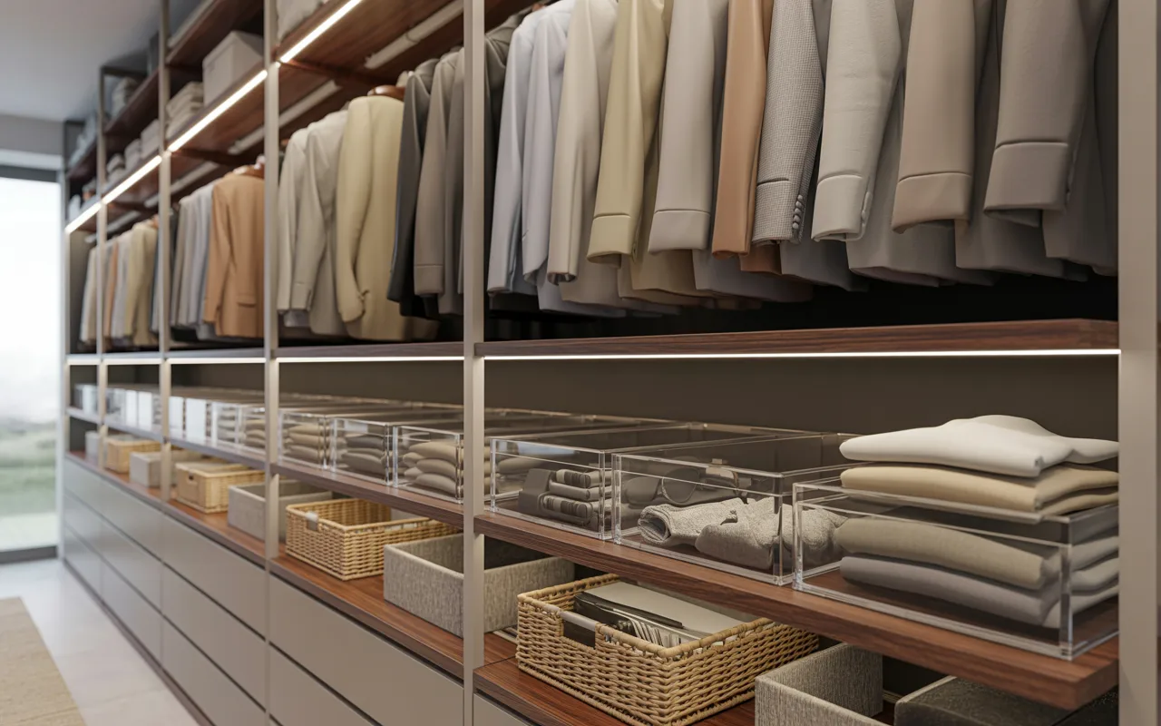 Closet Shelf Stacks