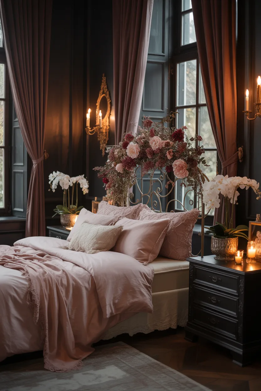 Dark Feminine Bedroom Ideas