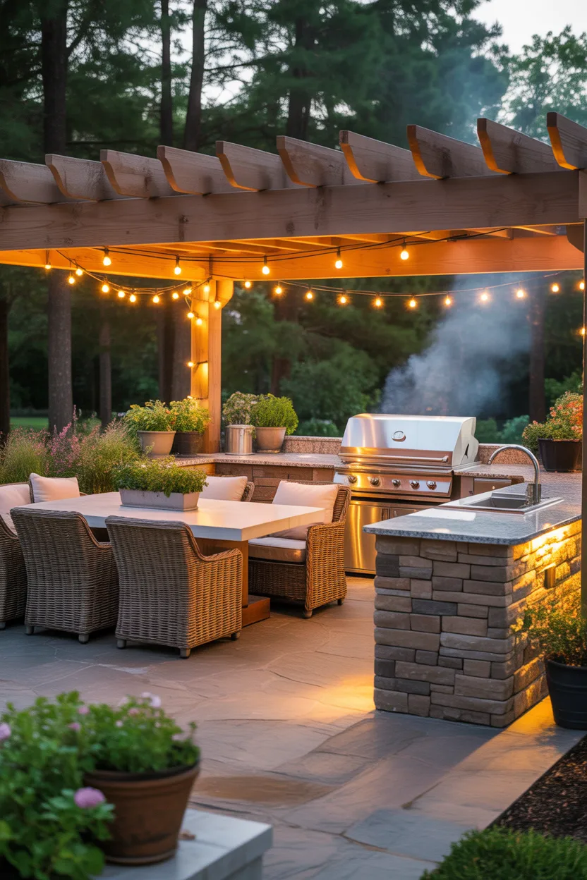 Outdoor Kitchen Layout Ideas 2026