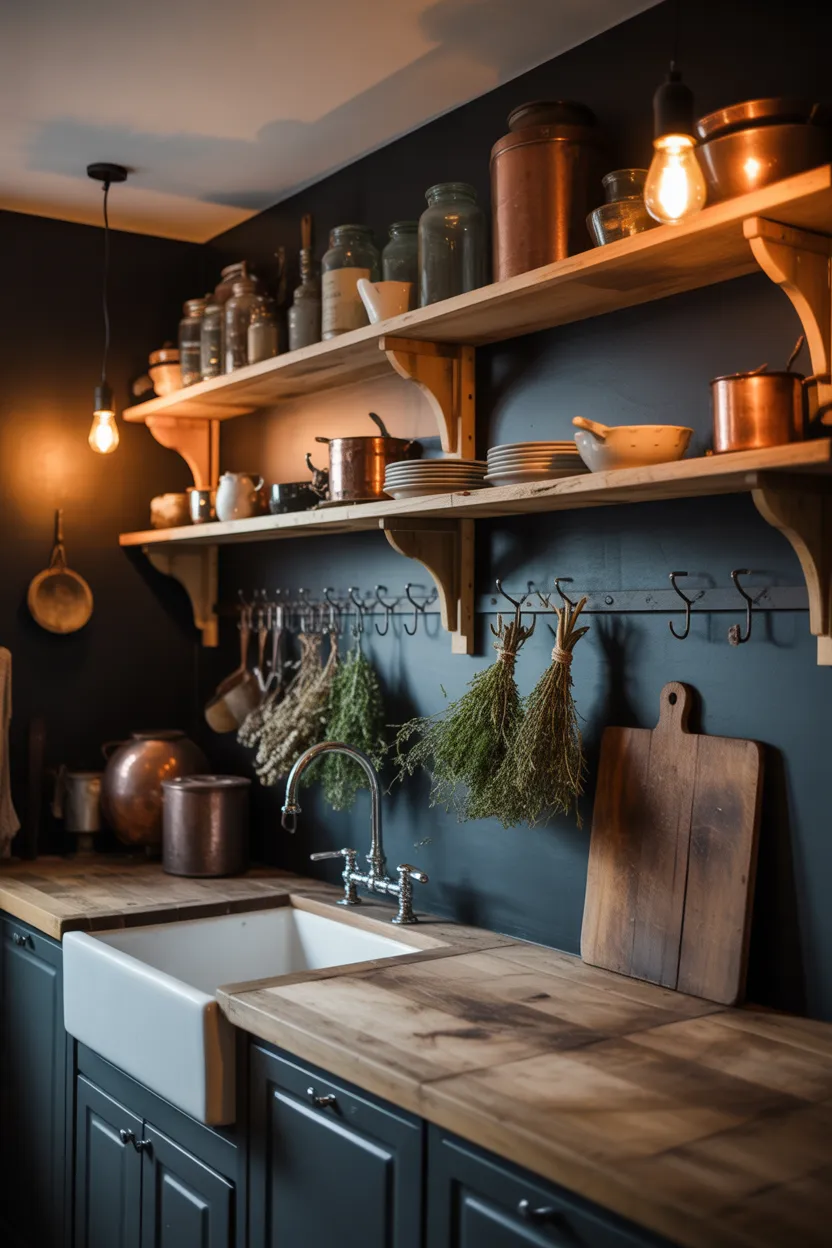 Moody Farmhouse Kitchen Ideas