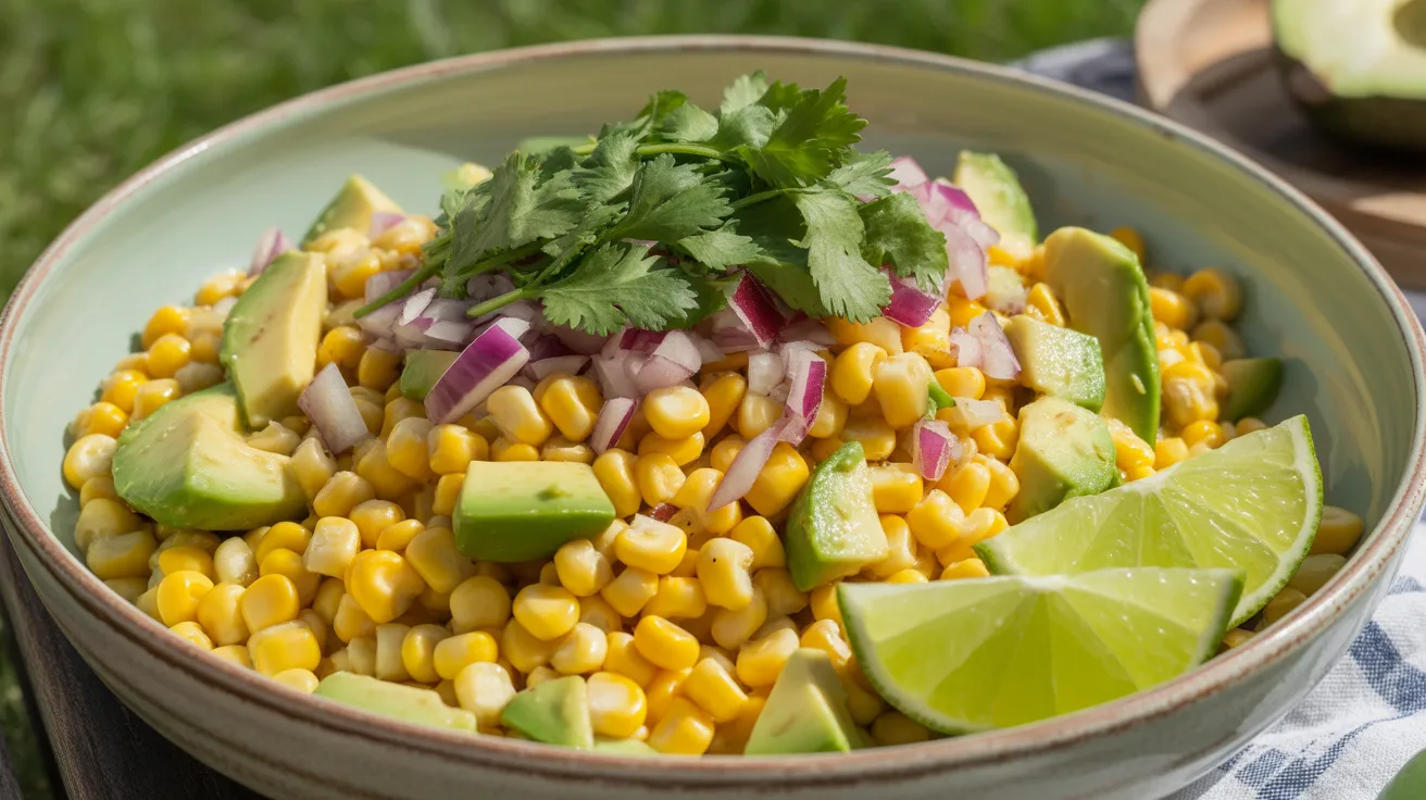 Corn and Avocado Salad