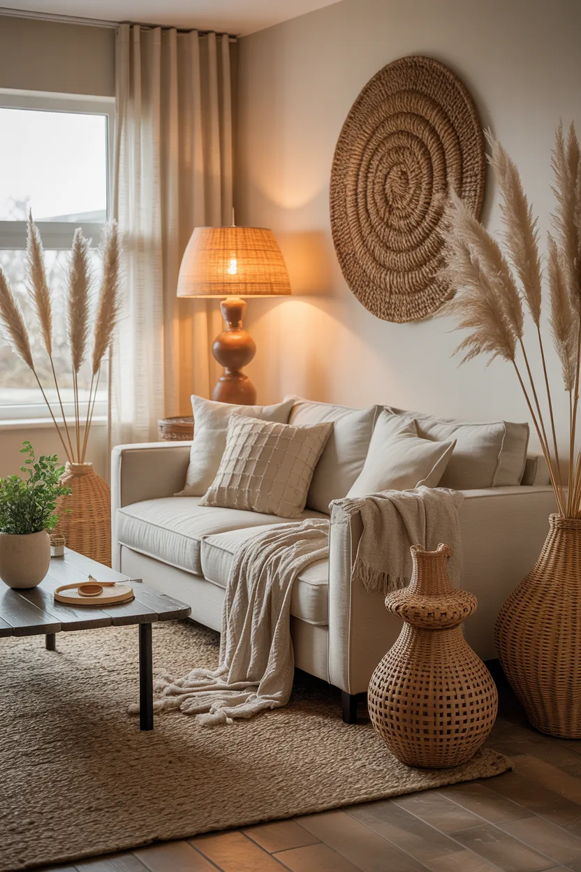 Cozy Boho Living Room Ideas
