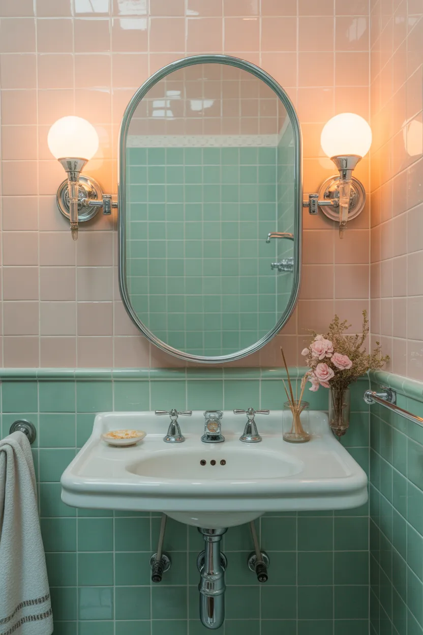 1950s Bathroom Ideas