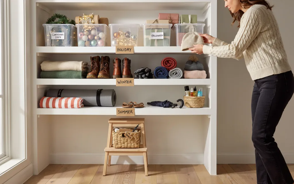 Seasonal Swap Shelves