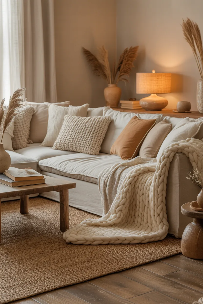 Cozy Earthy Living Room Ideas