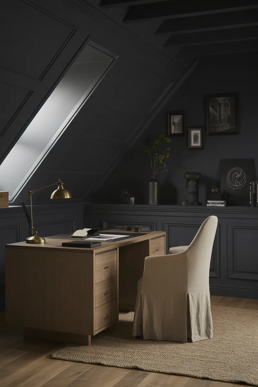 Attic Office Design Ideas