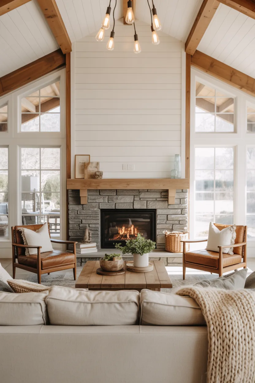 Modern Farmhouse Living Room Ideas