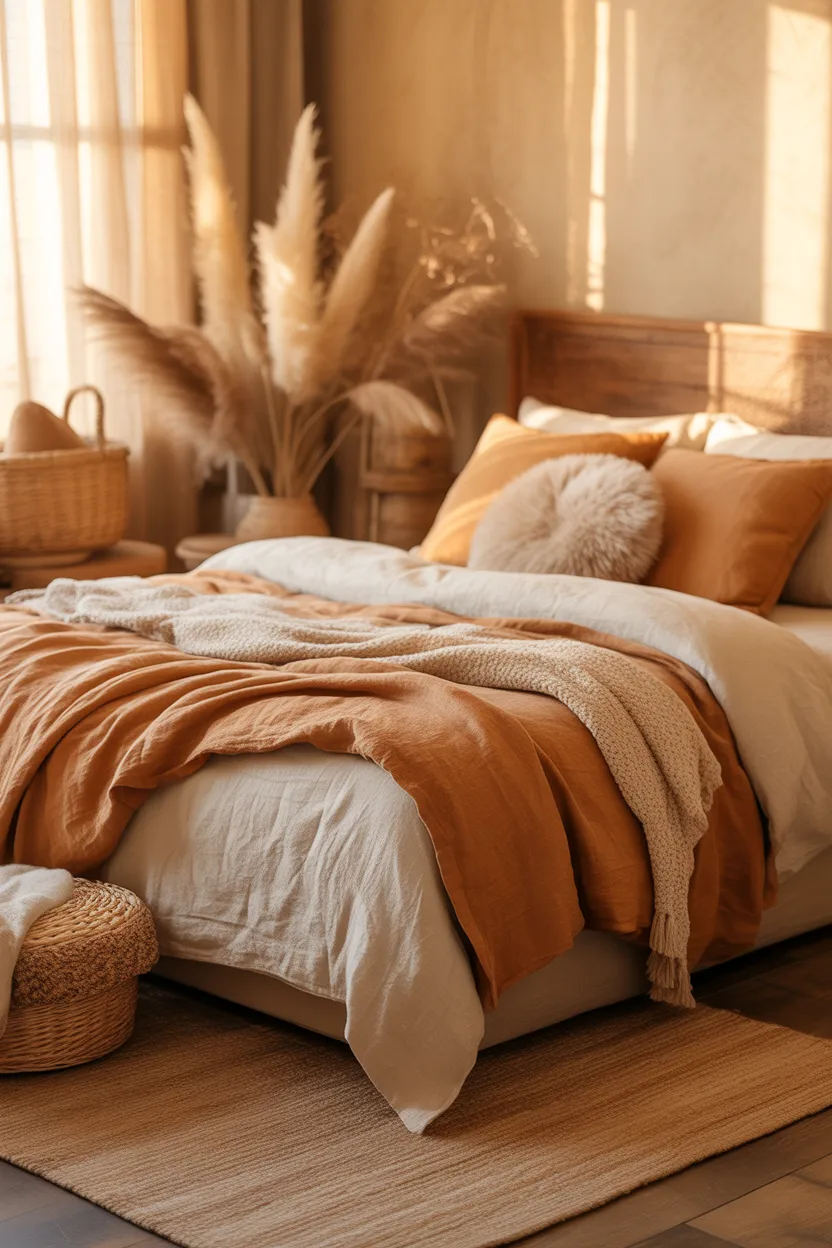 Earthy Minimalist Bedroom Ideas