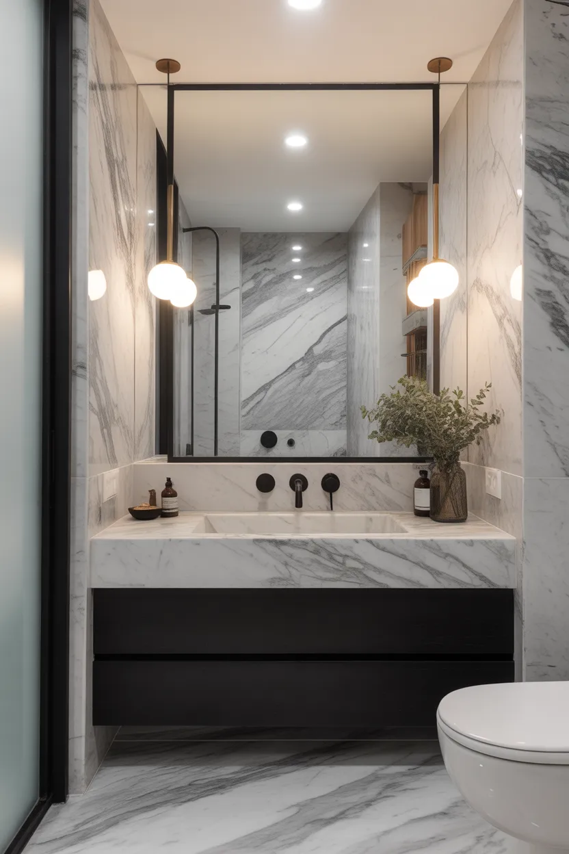 Black and White Bathroom Ideas