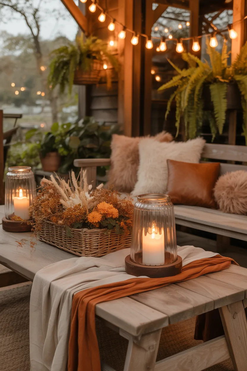Outdoor Table Decor Ideas