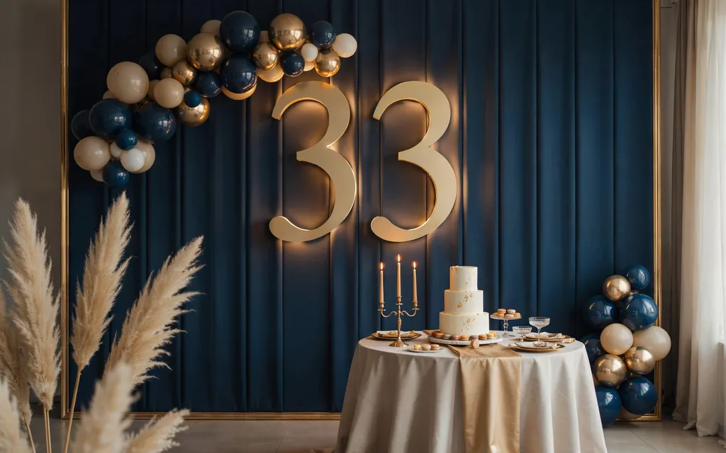 Navy Luxe Setup